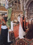 MASTER of Saint Gilles The Mass of Saint Giles oil painting reproduction
